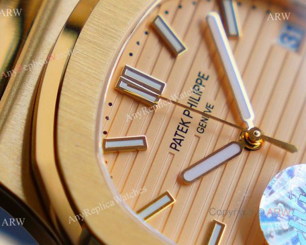JH Factory Patek Philippe Nautilus 5711 Yellow Gold Swiss Replica Watches JH Factory Patek Philippe Nautilus 5711 Yellow Gold Swiss Replica Watches