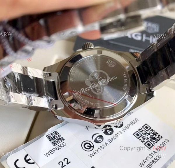 Swiss Grade New Tag Heuer Aquaracer 2020 Ladies Watch Replica Black Ceramic with Quartz Movement Swiss Grade New Tag Heuer Aquaracer 2020 Ladies Watch Replica Black Ceramic with Quartz Movement