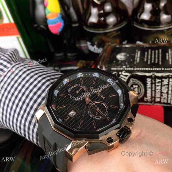 Replica Admirals Cup AC-One Corum Watch Rose Gold Chronograph Replica Admirals Cup AC-One Corum Watch Rose Gold Chronograph