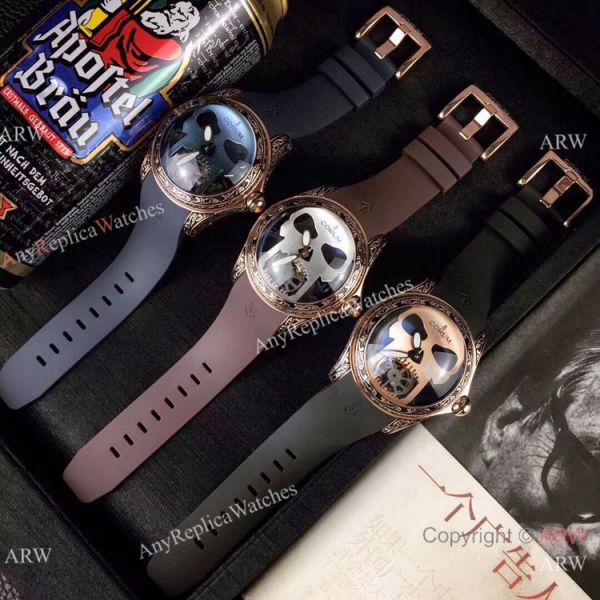 AAA Replica Corum Bubble Skull Watch Rose Gold &8216;Tattoo Rubber Strap AAA Replica Corum Bubble Skull Watch Rose Gold &8216;Tattoo Rubber Strap