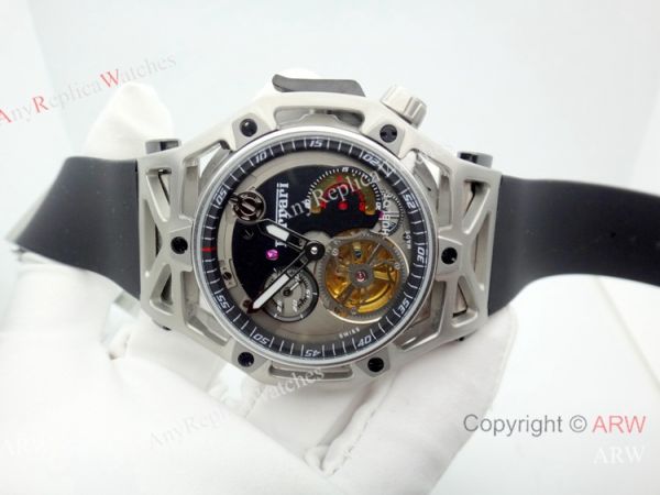 Knockoff Hublot Techframe Ferrari Tourbillon Titanium Watch for Sale Knockoff Hublot Techframe Ferrari Tourbillon Titanium Watch for Sale