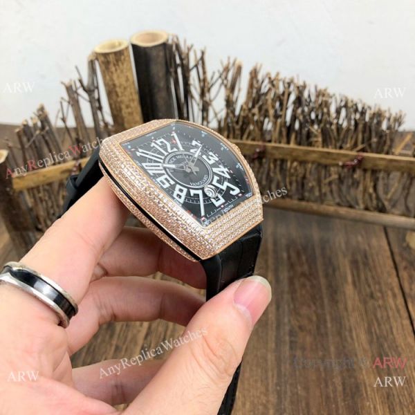 Knockoff Franck Muller Vanguard Classical Men Watch Rose Gold Diamonds Knockoff Franck Muller Vanguard Classical Men Watch Rose Gold Diamonds