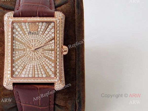 Best Quality Replica Piaget Emperador Diamond Rose Gold Mens Watch Best Quality Replica Piaget Emperador Diamond Rose Gold Mens Watch