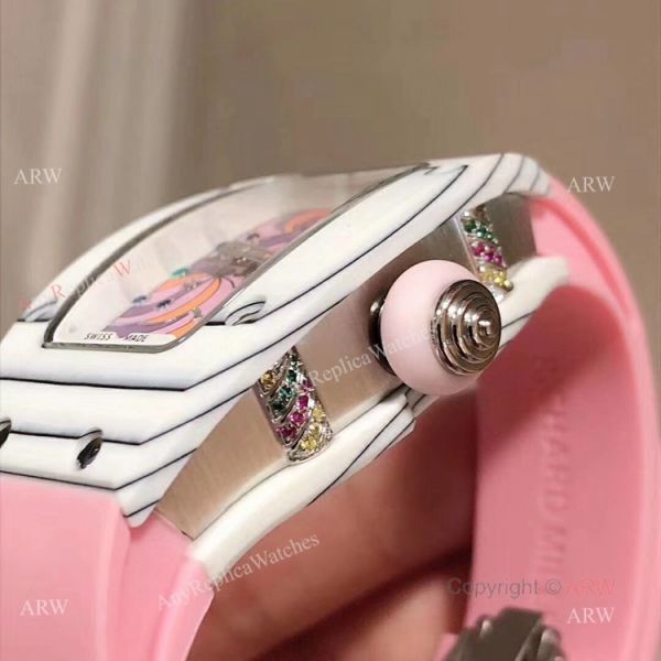 Hot Sale Replica Richard Mille Bonbon RM 07-03 Cupcake Ladies Watches Hot Sale Replica Richard Mille Bonbon RM 07-03 Cupcake Ladies Watches