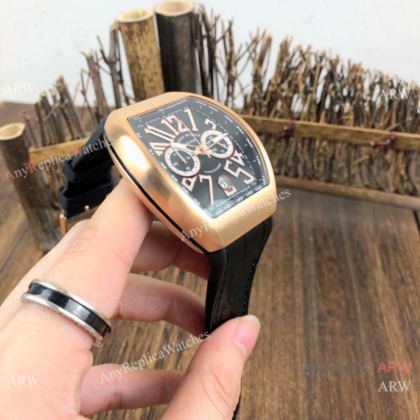 Best Replica Franck Muller Vanguard Rose Gold Chronograph Watch Best Replica Franck Muller Vanguard Rose Gold Chronograph Watch