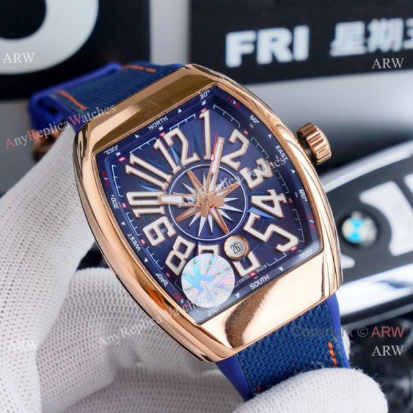 Clone Franck Muller Vanguard Yachting Automatic Watches Ss White Dial Clone Franck Muller Vanguard Yachting Automatic Watches Ss White Dial