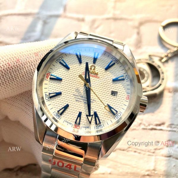 Best Replica Omega Aqua Terra 150 M Automatic Watches Stainless Steel Wave Dial Best Replica Omega Aqua Terra 150 M Automatic Watches Stainless Steel Wave Dial