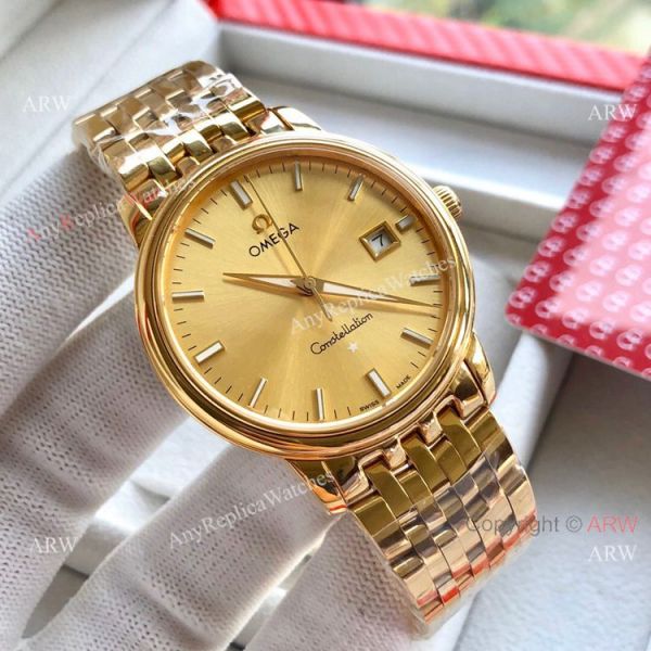 Omega Constellation Yellow Gold Automatic Watches Omega Constellation Yellow Gold Automatic Watches