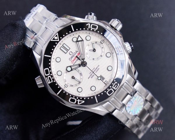 (TW) New Omega Seamaster Diver 300m Chronograph Black Dial Swiss Replica Watches (TW) New Omega Seamaster Diver 300m Chronograph Black Dial Swiss Replica Watches
