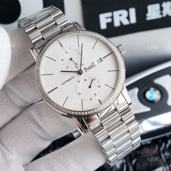 New Piaget Altiplano Two Time Zone Stainless Steel Replica Watch 41mm New Piaget Altiplano Two Time Zone Stainless Steel Replica Watch 41mm