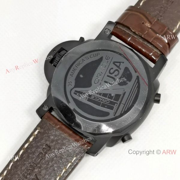 New Panerai Flyback PAM00725 Black Case Watch 44MM New Panerai Flyback PAM00725 Black Case Watch 44MM