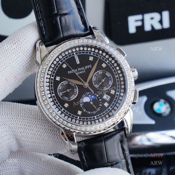 New Patek Philippe AAA Grand Complications Rose Gold Diamond Watch New Patek Philippe AAA Grand Complications Rose Gold Diamond Watch