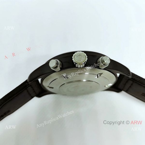 Copy IWC Big Pilot Spitfire Chronograph All Black Watch 43mm Copy IWC Big Pilot Spitfire Chronograph All Black Watch 43mm