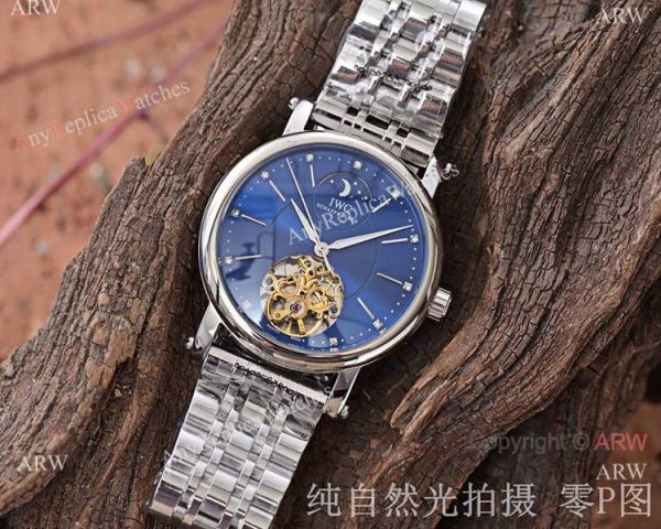 Copy IWC Schaffhausen Tourbillon Moon 2Tone Rose Gold Watches 42mm Low Price Copy IWC Schaffhausen Tourbillon Moon 2Tone Rose Gold Watches 42mm Low Price