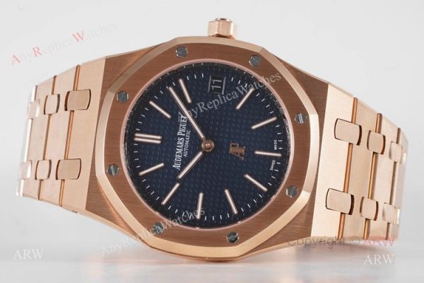 New Audemars Piguet Royal Oak Rose Gold 15202 Swiss Knockoff Watch 39mm New Audemars Piguet Royal Oak Rose Gold 15202 Swiss Knockoff Watch 39mm