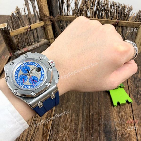 New Replica Audemars Piguet Michael Schumacher Watch Blue Dial Automatic New Replica Audemars Piguet Michael Schumacher Watch Blue Dial Automatic