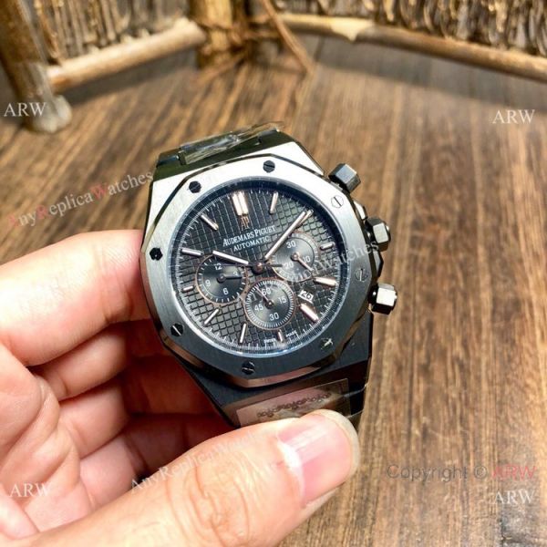 Black Steel Audemars Piguet Royal Oak Replica Watches Automatic Black Steel Audemars Piguet Royal Oak Replica Watches Automatic