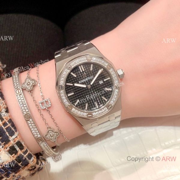 Copy Audemars Piguet Royal Oak Lady Watches SS Diamond Bezel Copy Audemars Piguet Royal Oak Lady Watches SS Diamond Bezel