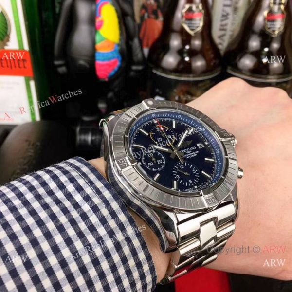Copy Breitling Super Avenger II Chronograph Watch Blue Dial Copy Breitling Super Avenger II Chronograph Watch Blue Dial