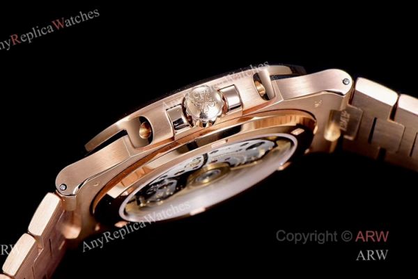 (GR) V2 Version Patek Philippe Nautilus 5711 Rose Gold Brown Dial Swiss Patek Philippe 324 SC Watch (GR) V2 Version Patek Philippe Nautilus 5711 Rose Gold Brown Dial Swiss Patek Philippe 324 SC Watch