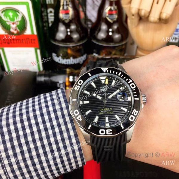 Copy Tag Heuer Aquaracer Calibre 5 Blue Ceramic Bezel Watches Copy Tag Heuer Aquaracer Calibre 5 Blue Ceramic Bezel Watches