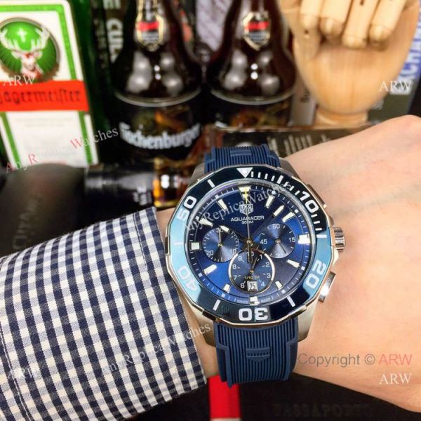 Best Copy Tag Heuer Aquaracer 300m Chronograph Watches 41mm Best Copy Tag Heuer Aquaracer 300m Chronograph Watches 41mm