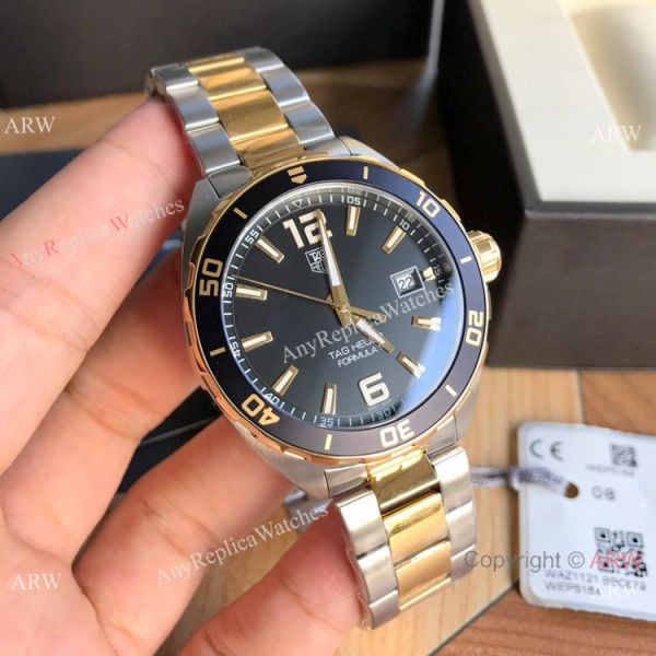 Swiss Replica TAG Heuer Formula One Watch Two Tone Black Dial Swiss Replica TAG Heuer Formula One Watch Two Tone Black Dial