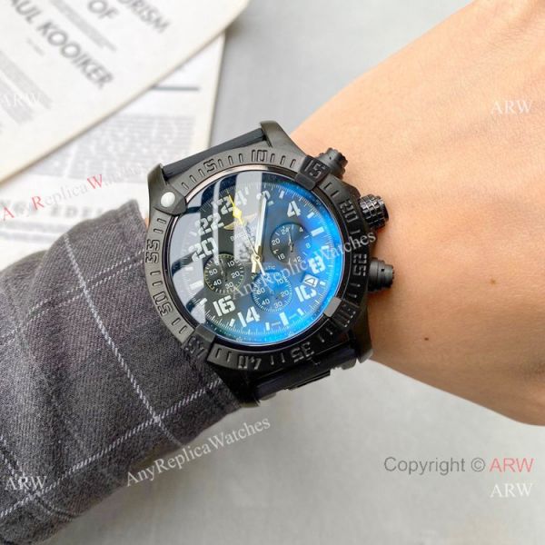 Replica Breitling Avenger Hurricane Military Watch Black Leather Strap Replica Breitling Avenger Hurricane Military Watch Black Leather Strap