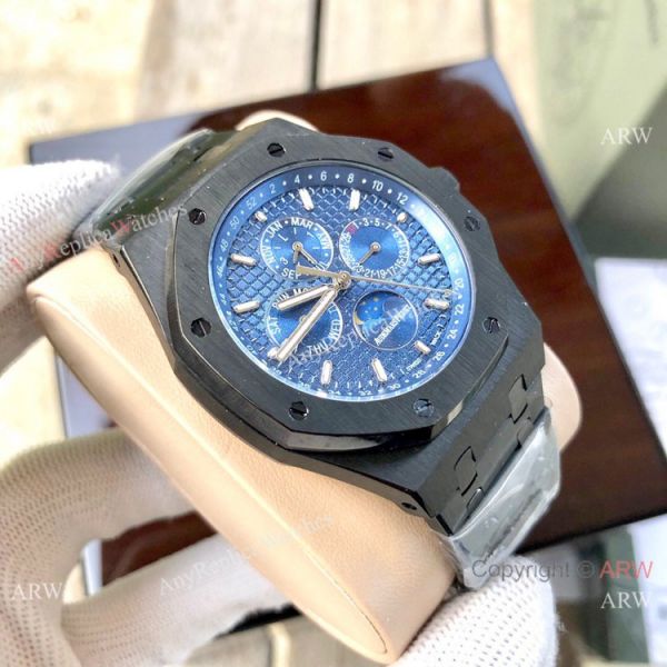 All Black Audemars Piguet Royal Oak Perpetual Calendar Watches All Black Audemars Piguet Royal Oak Perpetual Calendar Watches