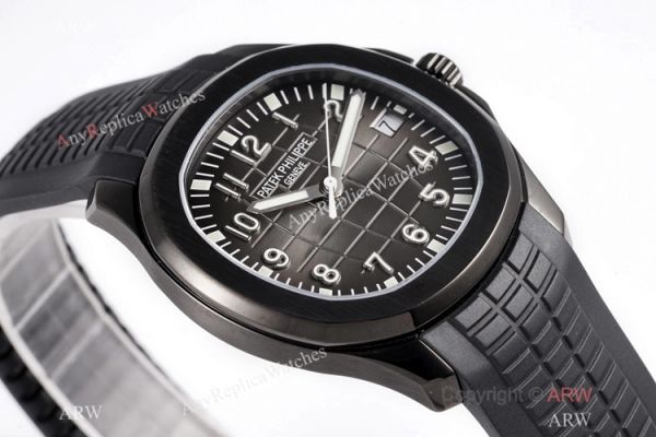 Swiss 1:1 Patek Philippe Aquanaut Series Watch DLC Carbon Case Swiss Cal324 Swiss 1:1 Patek Philippe Aquanaut Series Watch DLC Carbon Case Swiss Cal324