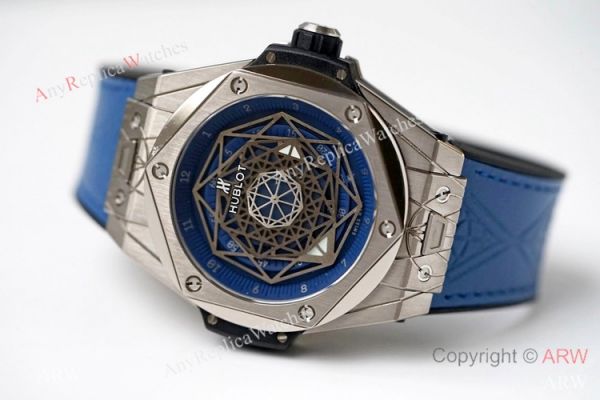 NEW! Swiss Grade Hublot Big Bang Sang Bleu Titanium Blue Watch HUB1213 NEW! Swiss Grade Hublot Big Bang Sang Bleu Titanium Blue Watch HUB1213