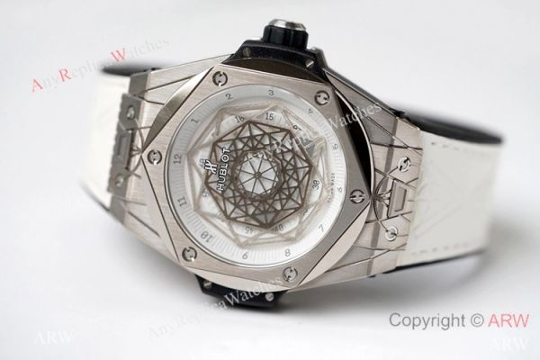 NEW! Swiss HUB1213 Hublot Big Bang Sang Bleu Titanium Watch 45mm NEW! Swiss HUB1213 Hublot Big Bang Sang Bleu Titanium Watch 45mm