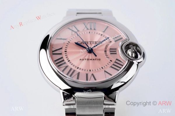 AF 1:1 Best Edition Cartier Ballon Bleu 33mm Watch Pink Dial AF 1:1 Best Edition Cartier Ballon Bleu 33mm Watch Pink Dial