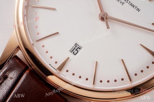 AI Factory Swiss Grade 1A Vacheron Constantin Patrimony Watch Rose Gold 40mm AI Factory Swiss Grade 1A Vacheron Constantin Patrimony Watch Rose Gold 40mm