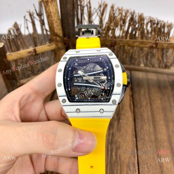 Swiss Quality Richard Mille RM61-01 Yohan Blake Replica Watch Carbon Skeleton Swiss Quality Richard Mille RM61-01 Yohan Blake Replica Watch Carbon Skeleton