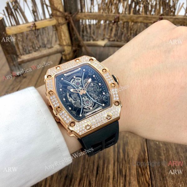 New Copy Richard Mille RM53-01 Pablo Macdonough Watch Rose Gold Diamond New Copy Richard Mille RM53-01 Pablo Macdonough Watch Rose Gold Diamond