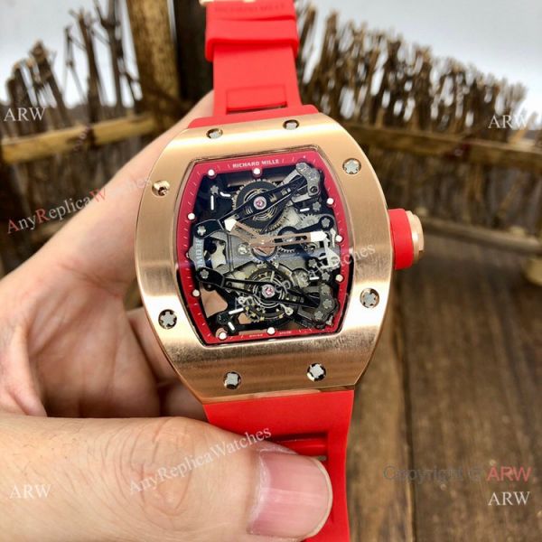 Best Replica Richard Mille RM038 Rose Gold Watches Men Size Best Replica Richard Mille RM038 Rose Gold Watches Men Size