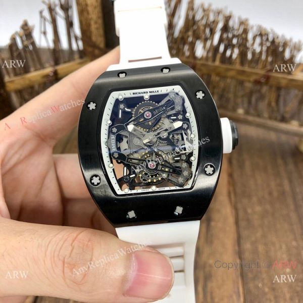 Best Replica Richard Mille RM038 Men Watches Black Steel Best Replica Richard Mille RM038 Men Watches Black Steel