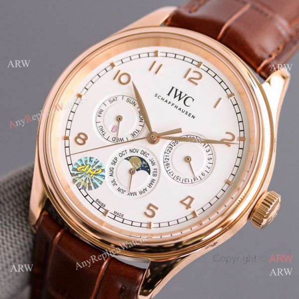 Swiss Replica IWC Portugieser Perpetual Calendar Rose Gold Watch 2020 New Swiss Replica IWC Portugieser Perpetual Calendar Rose Gold Watch 2020 New