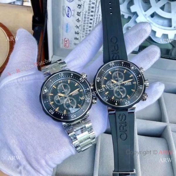 Oris ProDiver Stianless Steel Chrono Watches 46mm Oris ProDiver Stianless Steel Chrono Watches 46mm