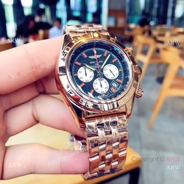 Breitling Chronomat B01 Watches Two Tone Rose Gold Breitling Chronomat B01 Watches Two Tone Rose Gold
