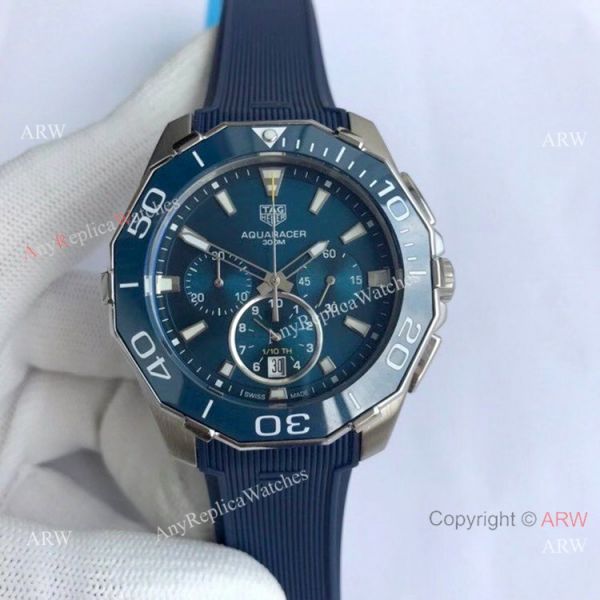 Tag Heuer Aquaracer Chronograph Watches Black Dial Rubber Strap Tag Heuer Aquaracer Chronograph Watches Black Dial Rubber Strap