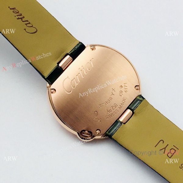 Swiss Copy Cartier Ballon Bleu De Lady Watch Rose Gold Diamond Swiss Copy Cartier Ballon Bleu De Lady Watch Rose Gold Diamond