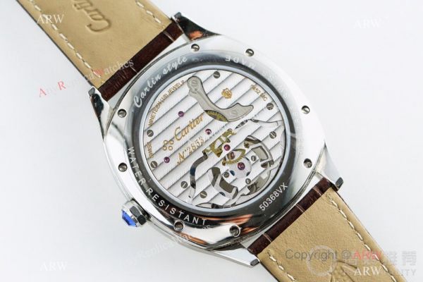Fake Swiss Cartier Drive de 9452 MC Watch White Dial Fake Swiss Cartier Drive de 9452 MC Watch White Dial