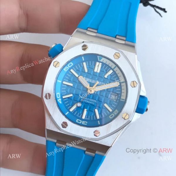 Swiss 3120 Replica Audemars Piguet Royal Oak Offshore Diver Watch Blue Version Swiss 3120 Replica Audemars Piguet Royal Oak Offshore Diver Watch Blue Version