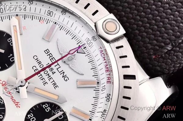 GF Replica Breitling Chronomat Aermacchi Asia 7750 Watch SS Panda Face GF Replica Breitling Chronomat Aermacchi Asia 7750 Watch SS Panda Face