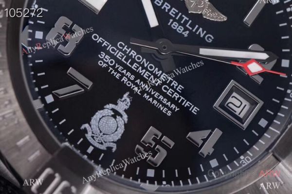 GB Factory Breitling Avenger Seawolf II Boelcke Black Steel Watch 45mm GB Factory Breitling Avenger Seawolf II Boelcke Black Steel Watch 45mm