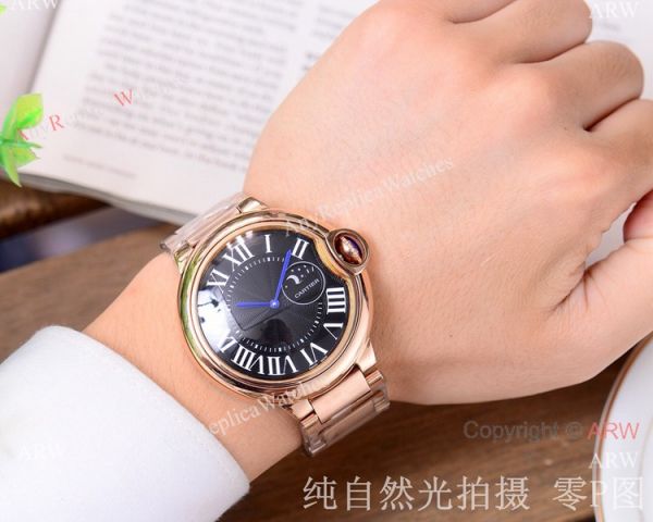 Replica Cartier Ballon Bleu de Moon phase 43mm Watch Automatic Replica Cartier Ballon Bleu de Moon phase 43mm Watch Automatic