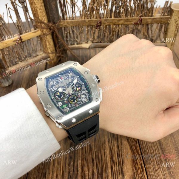 Japan Grade Copy Richard Mille RM11-03 SS Chronograph Watch Japan Grade Copy Richard Mille RM11-03 SS Chronograph Watch