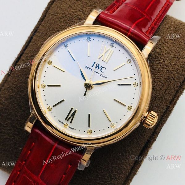 New! Swiss Replica IWC Portofino Swiss 9015 Rose Gold Watch Ladies New! Swiss Replica IWC Portofino Swiss 9015 Rose Gold Watch Ladies